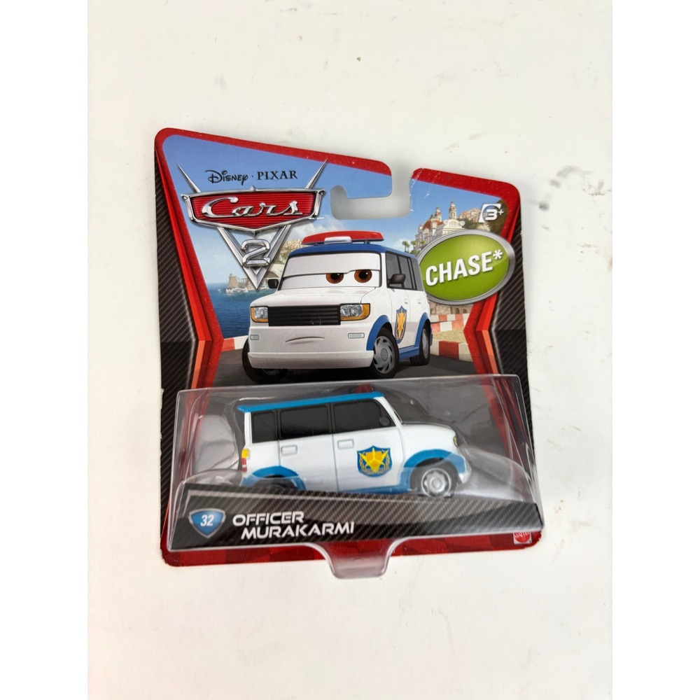 Disney Pixar Cars 2 Officer Murakarmi #32 CHASE Mattel Diecast New Sealed